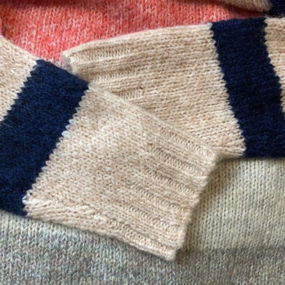 La Vie Rebecca Taylor Striped Sweater - Picture 6 of 10